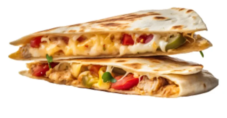 Quesadilla menu