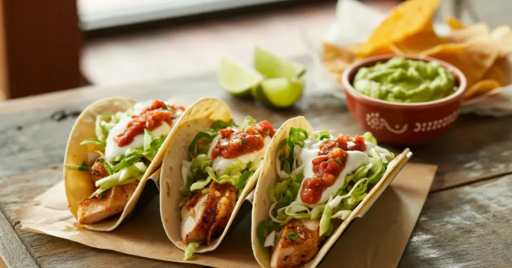 Tacos Menu 2 Tacos menu