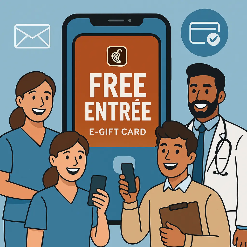 Free Entrée Cards for Verified Participants