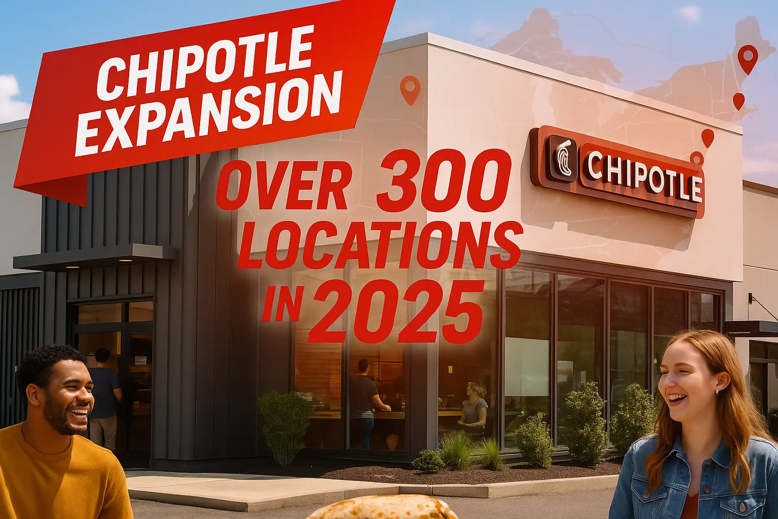 Chipotle Plans to Open Over 300 Locations in 2025 1 chipotle expansion 2025