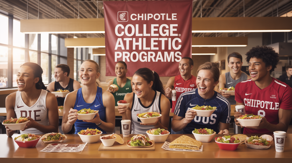 Chipotle college athletic programs