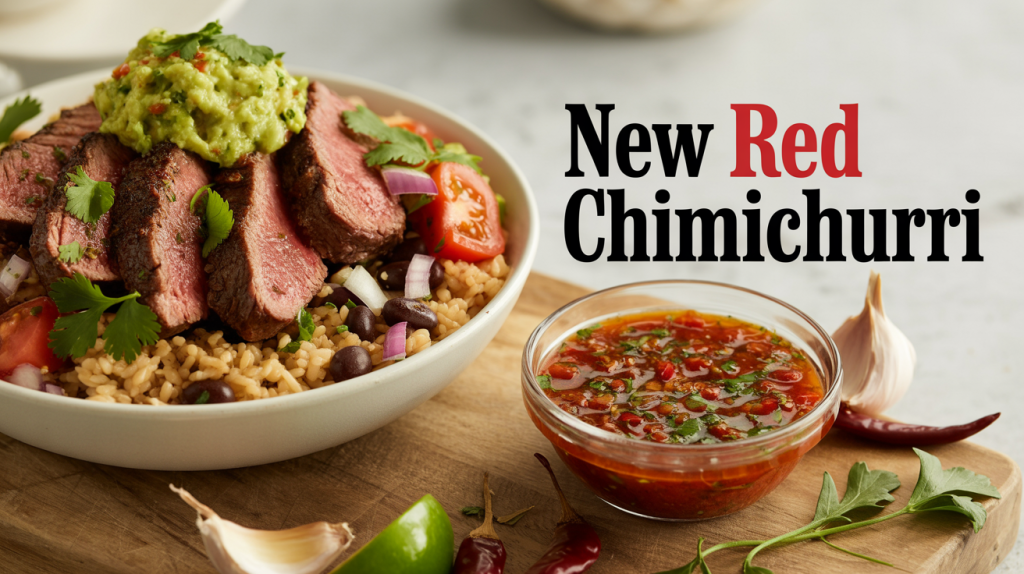 CHIPOTLE REVEALS RED CHIMICHURRI AS NEXT STEP IN MENU INNOVATION 1 CHIPOTLE REVEALS RED CHIMICHURRI